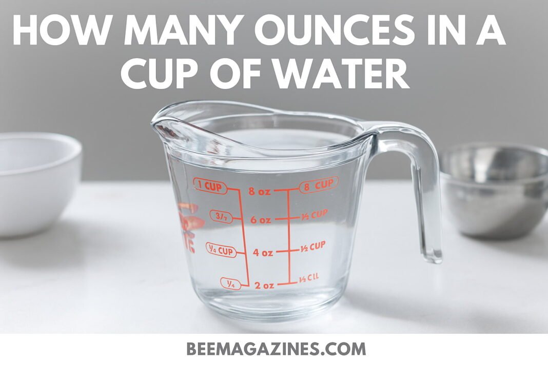 how many ounces in a cup