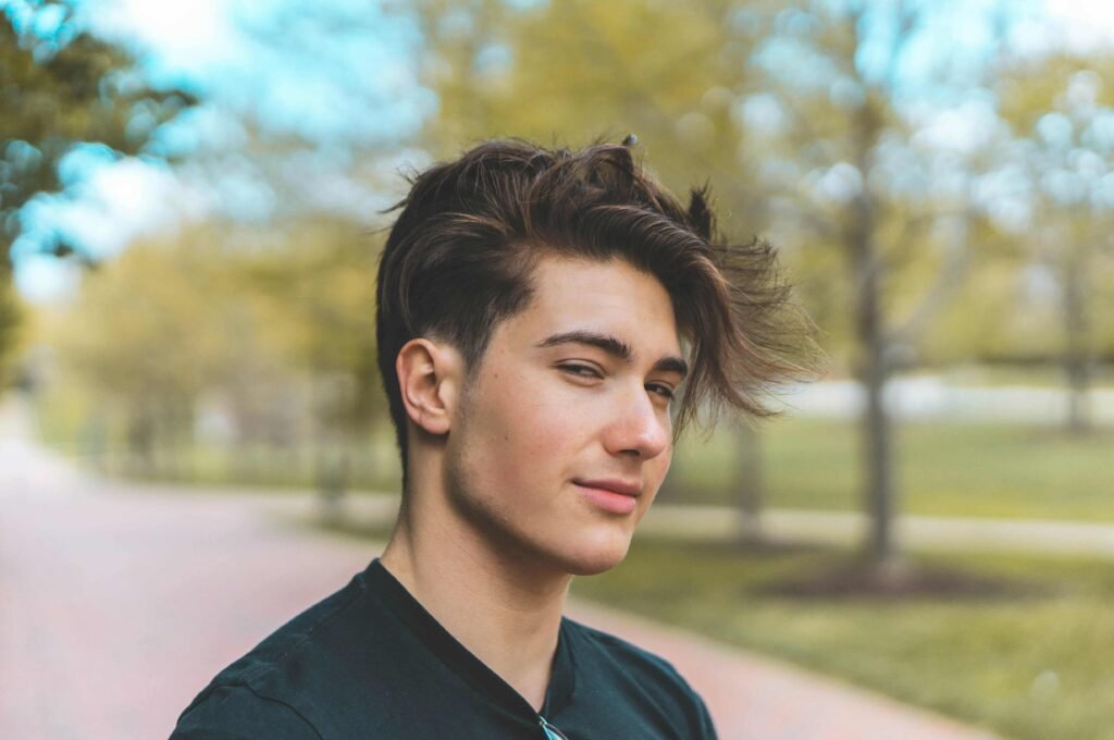 men's drop fade